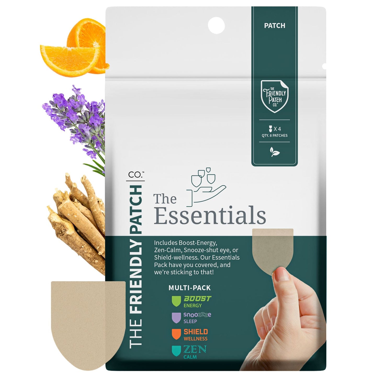 The Essentials Pack - Boost, Zen, Snooze, Shield - 8 pack
