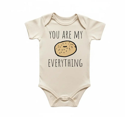 Everything Bagel Newborn Gift Baby Onesie® Bodysuit