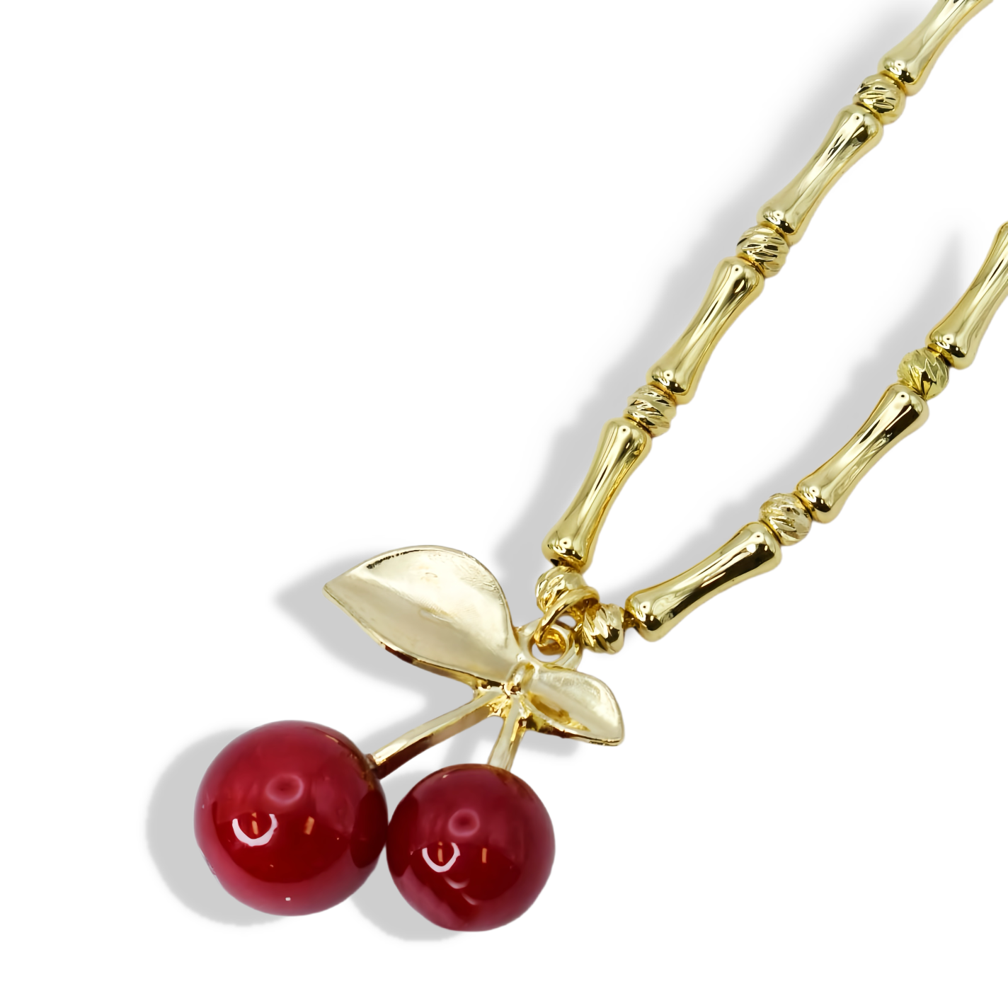Cherry Pendant Necklace