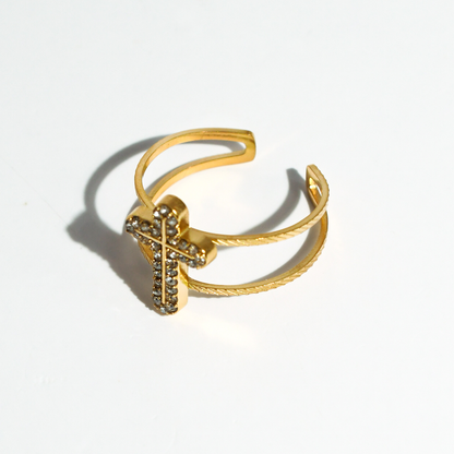 Faith & Sparkle Ring