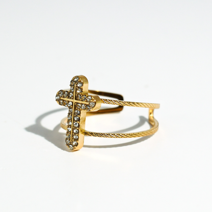 Faith & Sparkle Ring