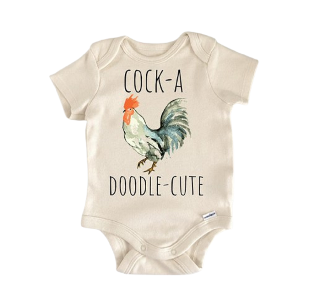 Farm Chicken Coop Animal Newborn Baby Onesie® Bodysuit
