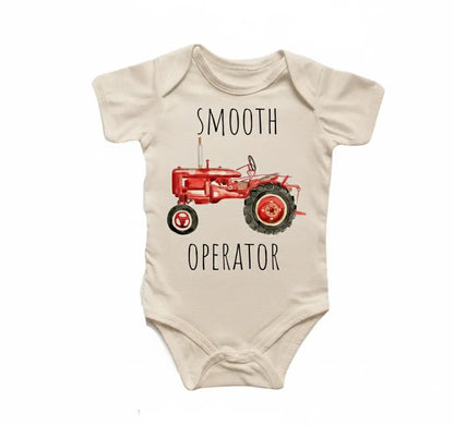 Farm Tractor Newborn Baby Onesie® Bodysuit GS1