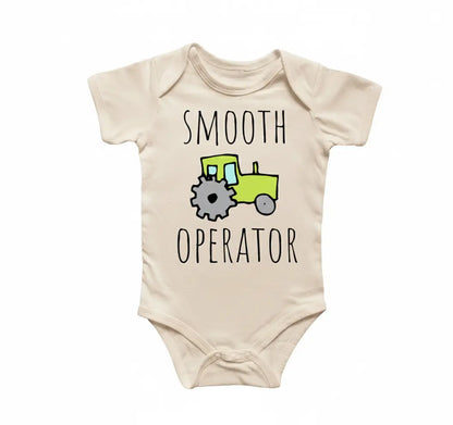 Farmer Farm Tractor Newborn Gift Baby Onesie® Bodysuit