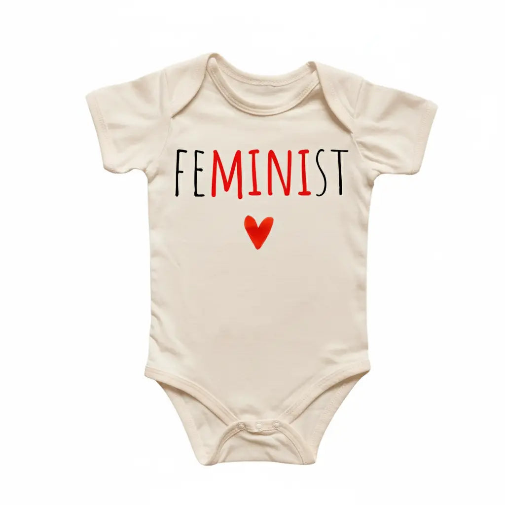 Feminist Power Newborn Baby Onesie® Bodysuit GS1