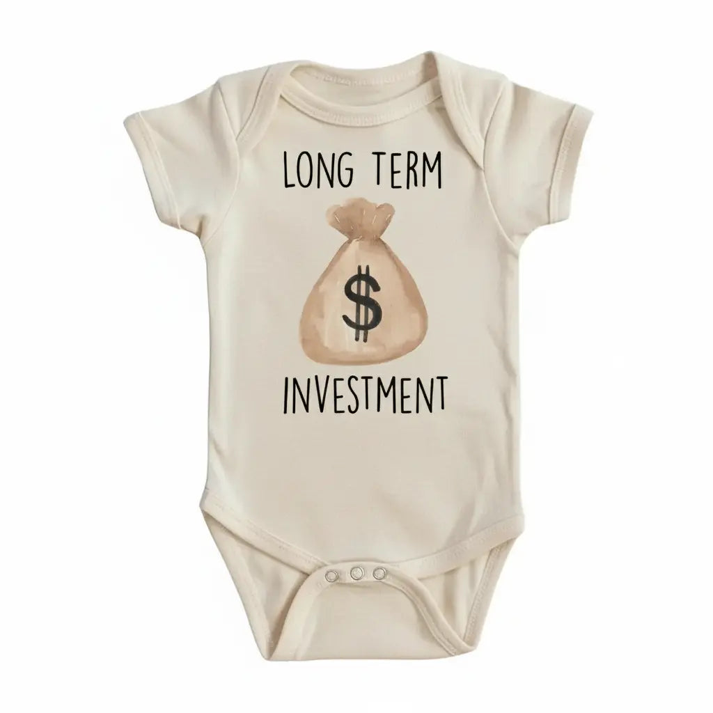 Finance Cash Newborn Baby Onesie® Bodysuit GS1