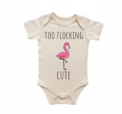 Flamingo Florida Newborn Baby Onesie® Bodysuit