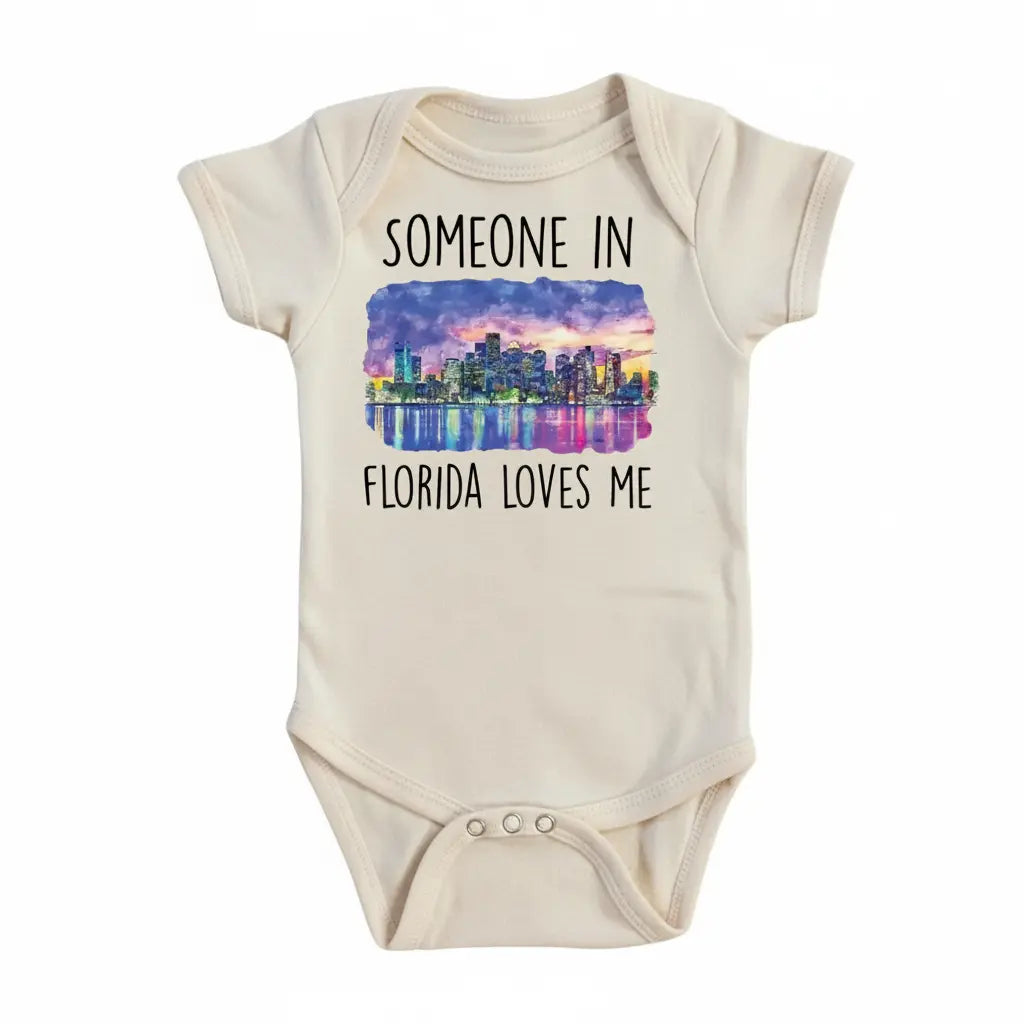 Florida Scene 1 Newborn Baby Onesie® Bodysuit