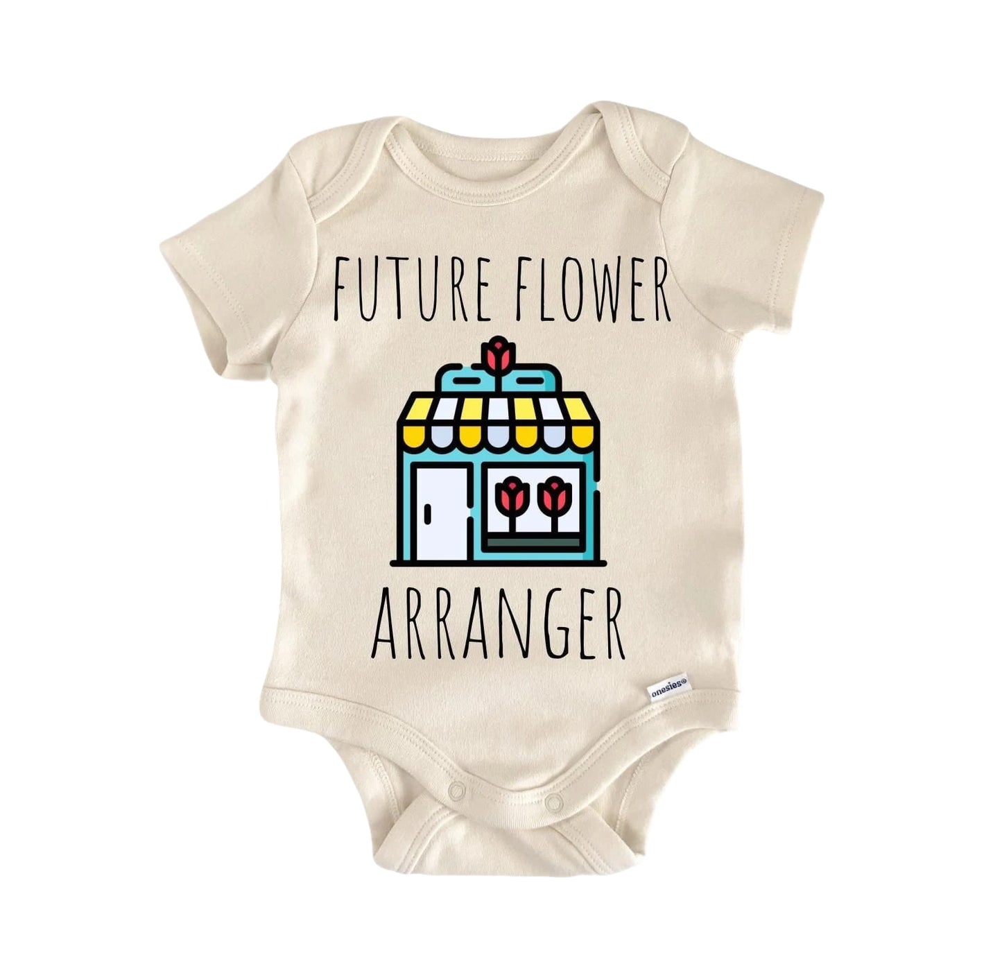 Florist Newborn Baby Onesie® Bodysuit