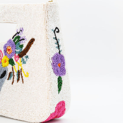 Flowers Longhorns Bag