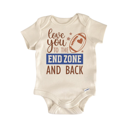 Football Endzone Newborn Baby Onesie® Bodysuit