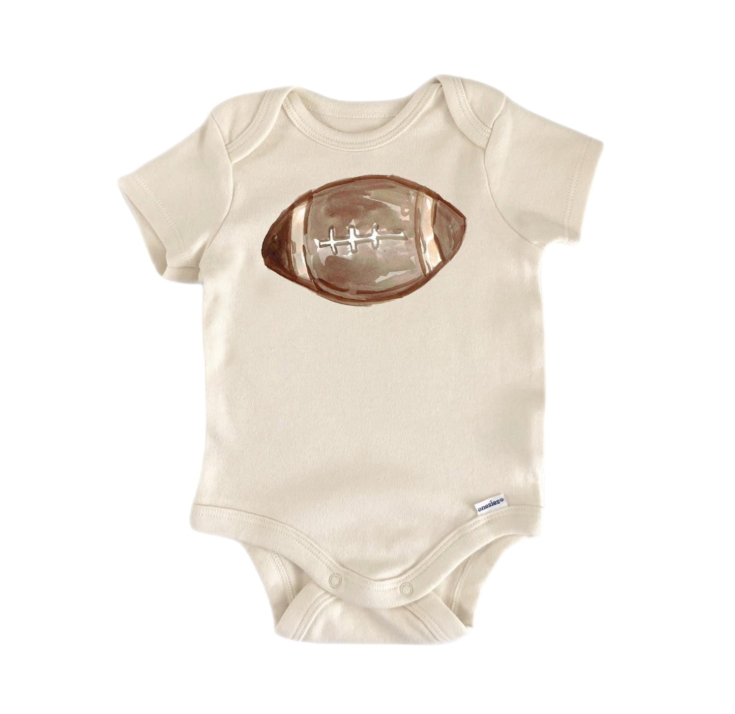 Football Newborn Baby Onesie® Bodysuit