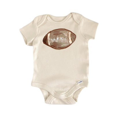 Football Newborn Baby Onesie® Bodysuit