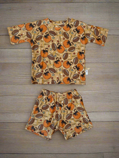 Football Boy's Casual Set