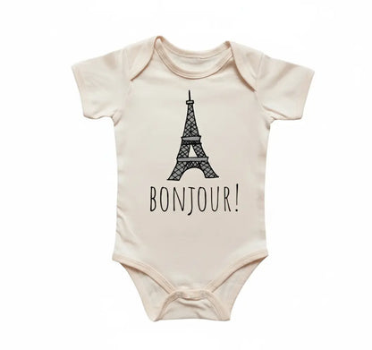 French Franc Eiffel Tower Newborn Gift Baby Onesie® Bodysuit