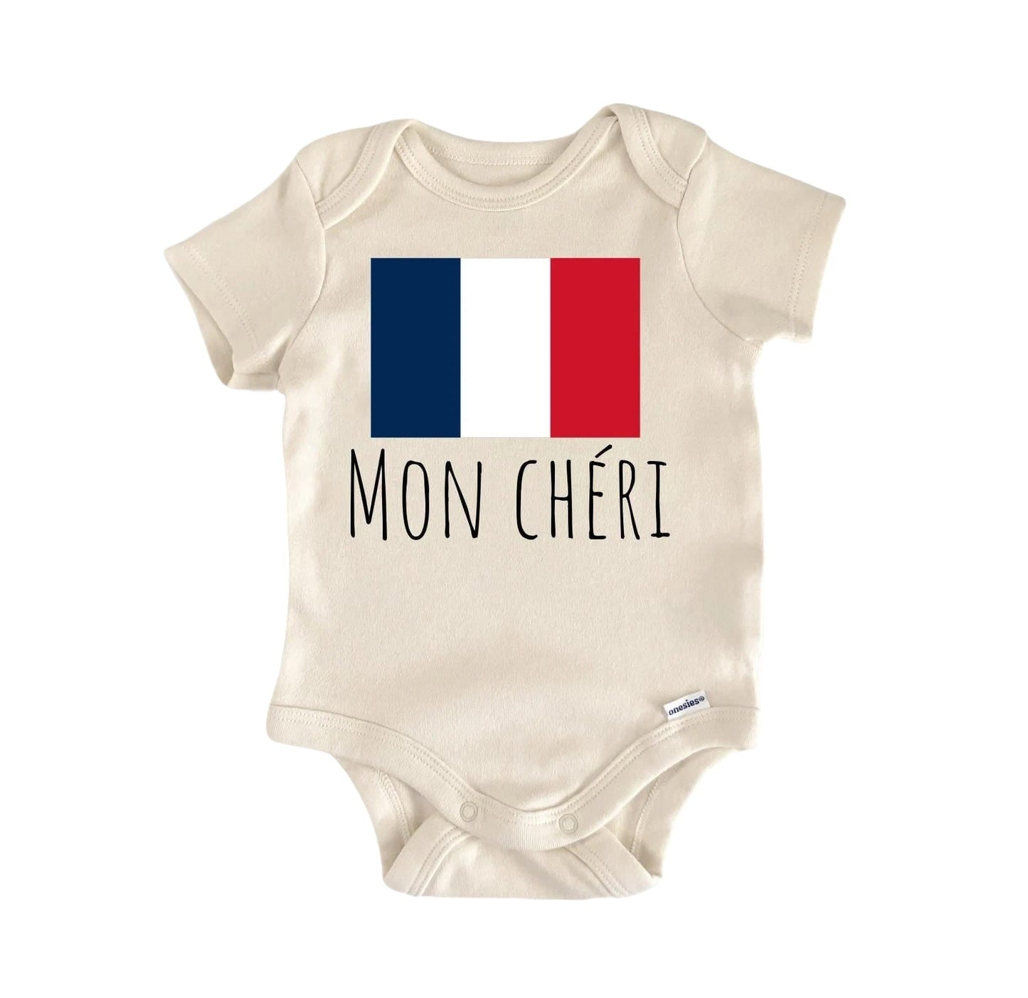 French France Newborn Baby Onesie® Bodysuit