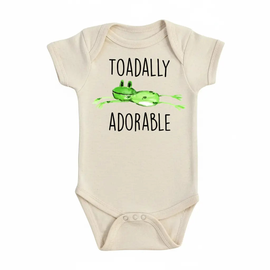 Frog Toadally Newborn Baby Onesie® Bodysuit GS1