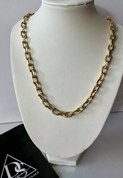 Flat Link Chain Necklace ~ Deep South Originals
