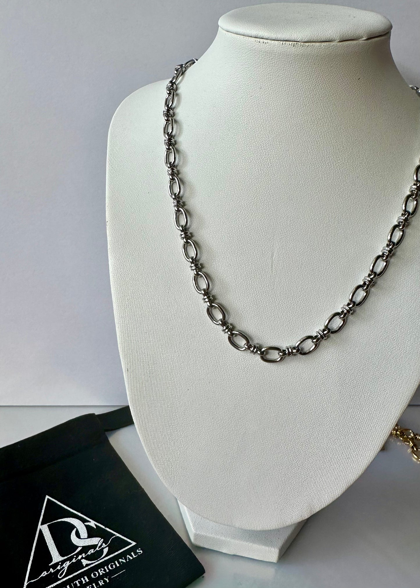 Flat Link Chain Necklace ~ Deep South Originals
