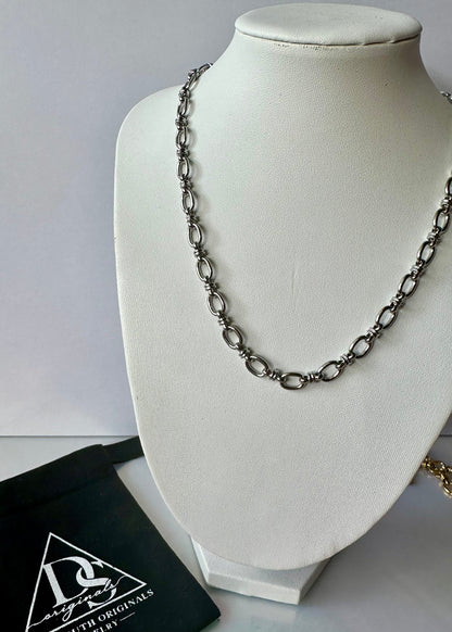 Flat Link Chain Necklace ~ Deep South Originals
