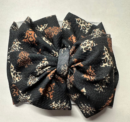 Leopard trees messy wrap