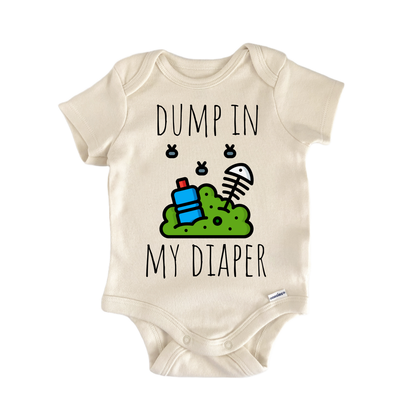 Garbage Dump Sanitation Newborn Baby Onesie® Bodysuit