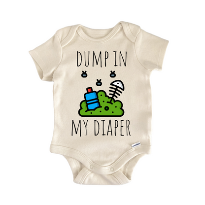 Garbage Dump Sanitation Newborn Baby Onesie® Bodysuit