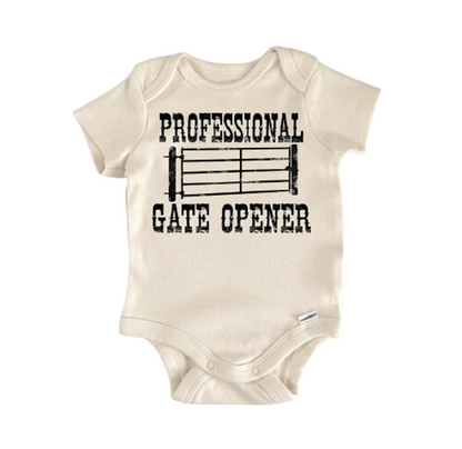 Gate Opener Farm Ranch Newborn Baby Onesie® Bodysuit