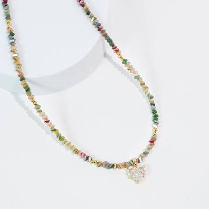 Gem Love Beads Necklace