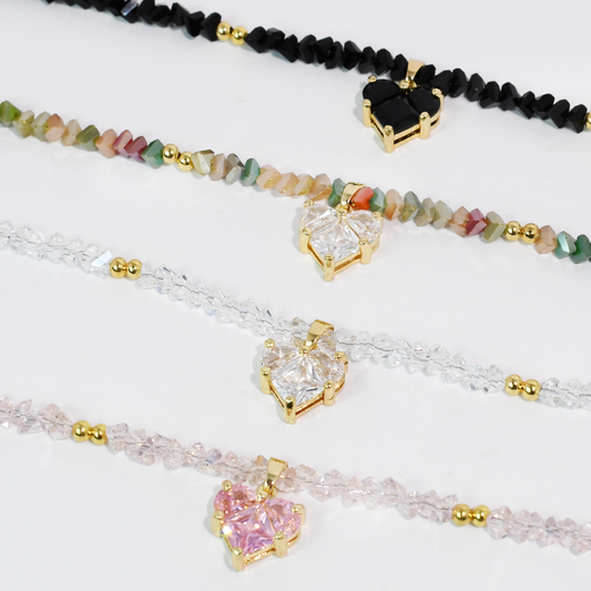 Gem Love Beads Necklace