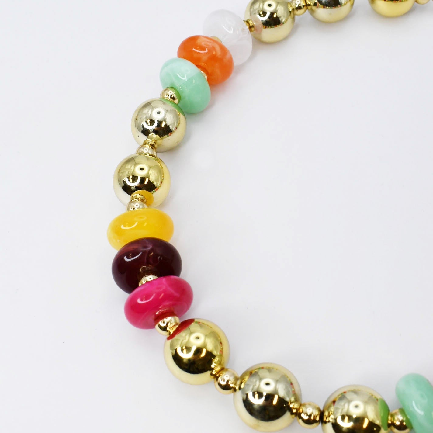 Gem Pop Gold Necklace