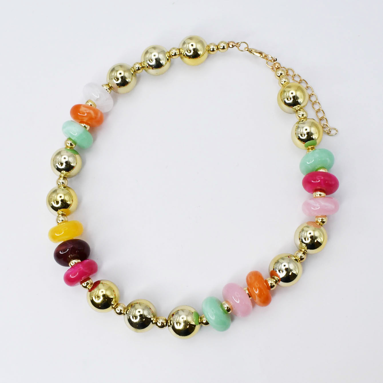 Gem Pop Gold Necklace