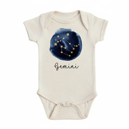 Gemini Zodiac Newborn Baby Onesie® Bodysuit GS1