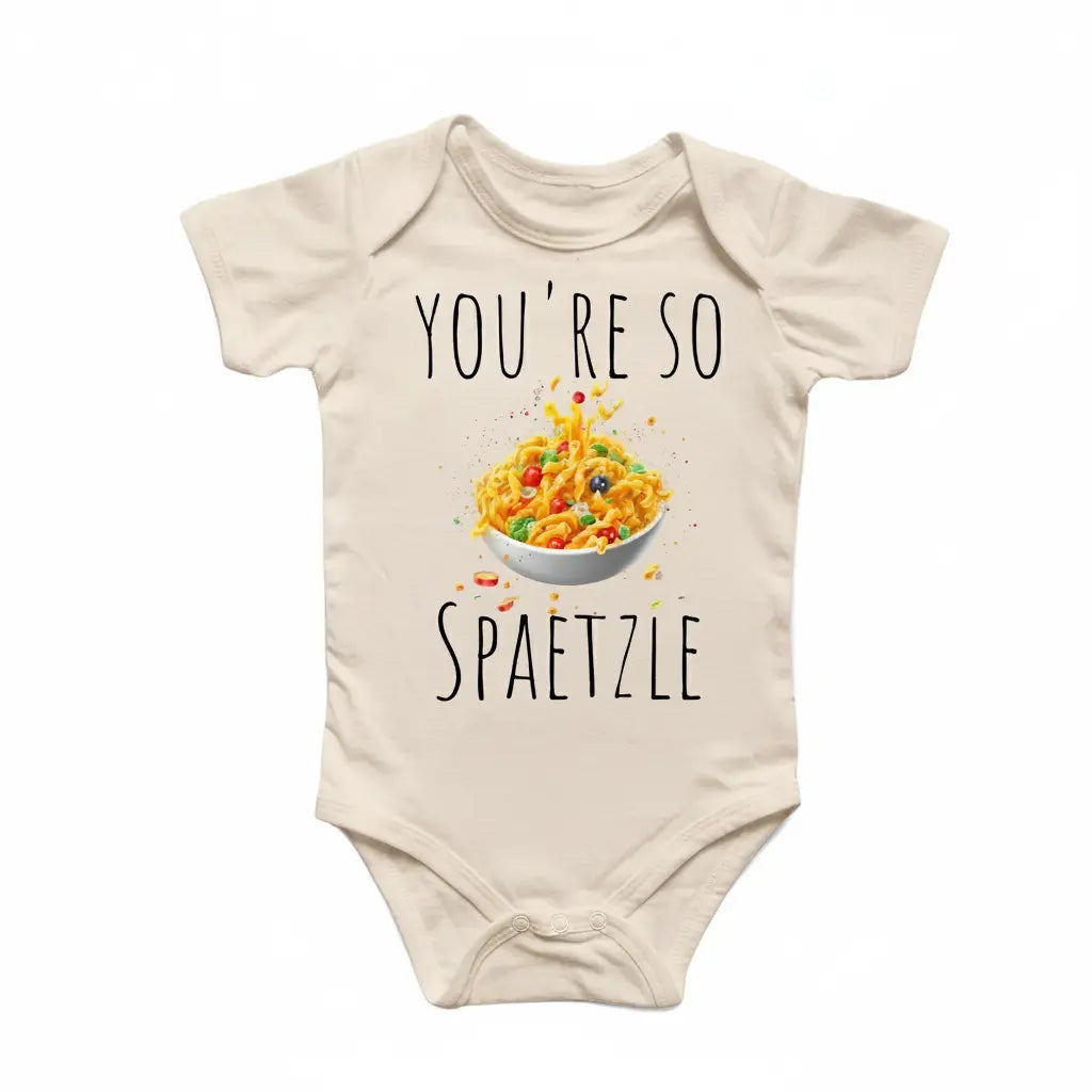 German Spaetzle Newborn Baby Onesie® Bodysuit