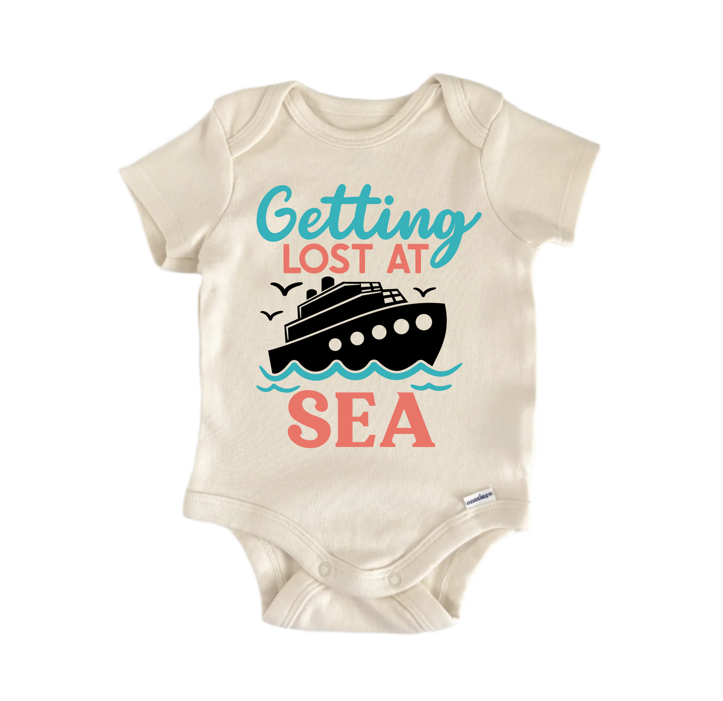 Getting Lost Sea Cruise Newborn Baby Onesie® Bodysuit