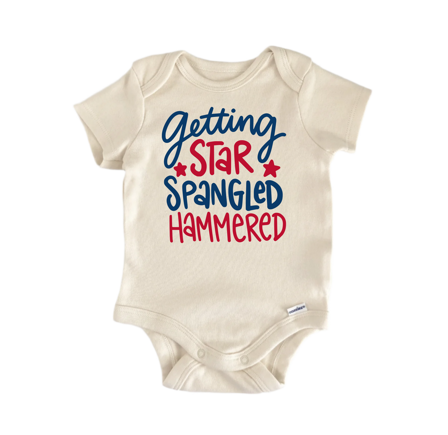 Getting Star Spangled Newborn Baby Onesie® Bodysuit