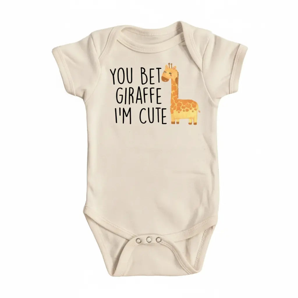 Giraffe Newborn Baby Onesie® Bodysuit GS1