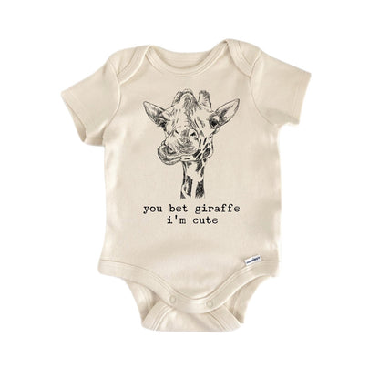 Giraffe Newborn Baby Onesie® Bodysuit