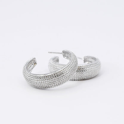 Glow Hoop Silver