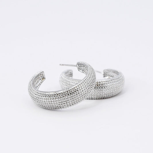 Glow Hoop Silver