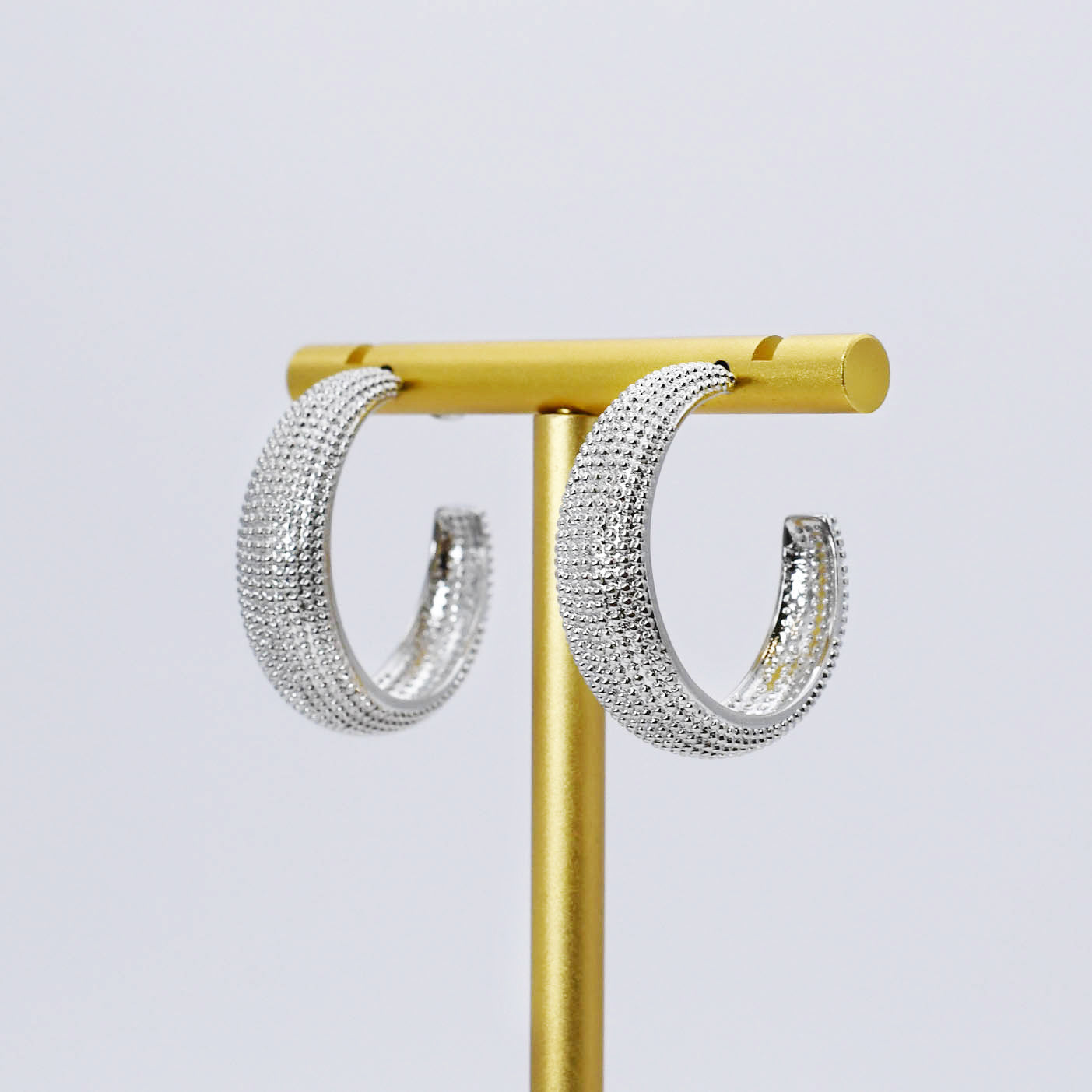 Glow Hoop Silver