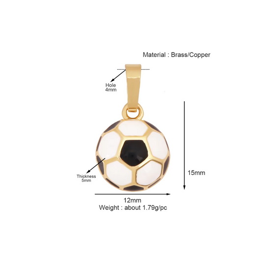 Goal Getter Soccer Charm ~ Deep South Originals