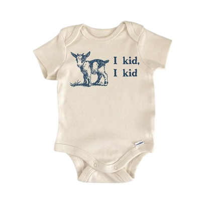 Goat Farm Animal Newborn Baby Onesie® Bodysuit