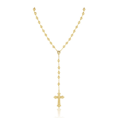 Golden Rosary Lariat