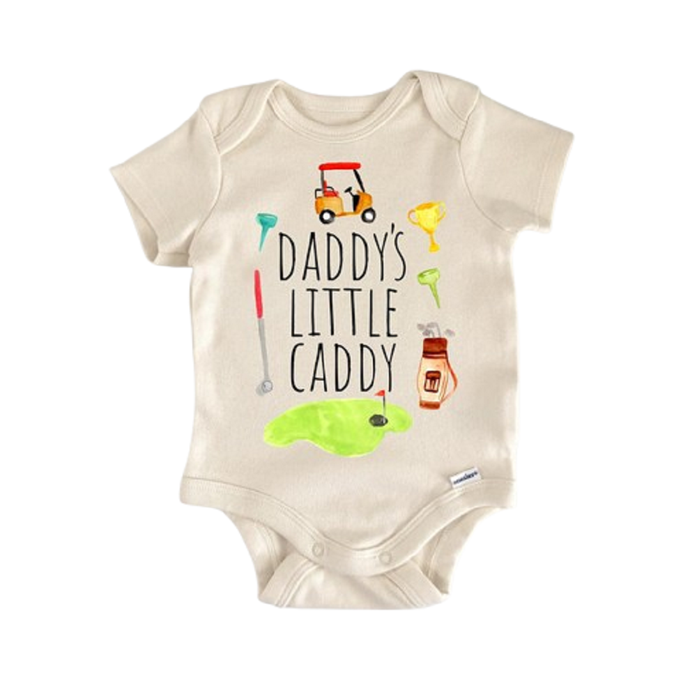 Golf Golfer Caddy Newborn Baby Onesie® Bodysuit