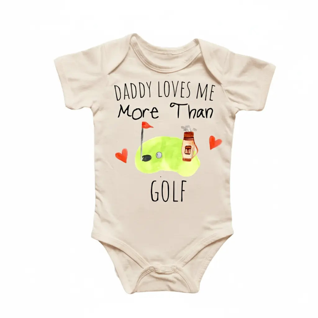 Golf Love Newborn Baby Onesie® Bodysuit