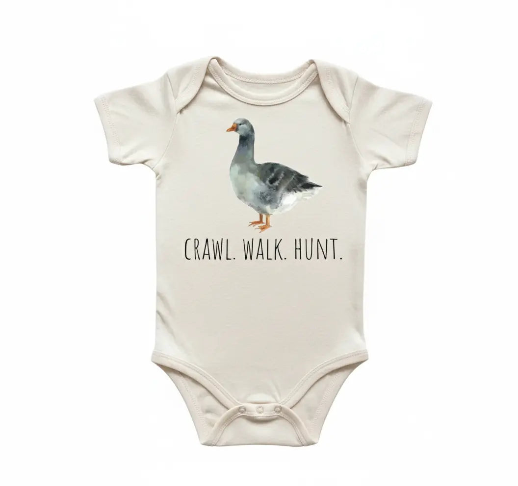 Goose Hunting Newborn Baby Onesie® Bodysuit