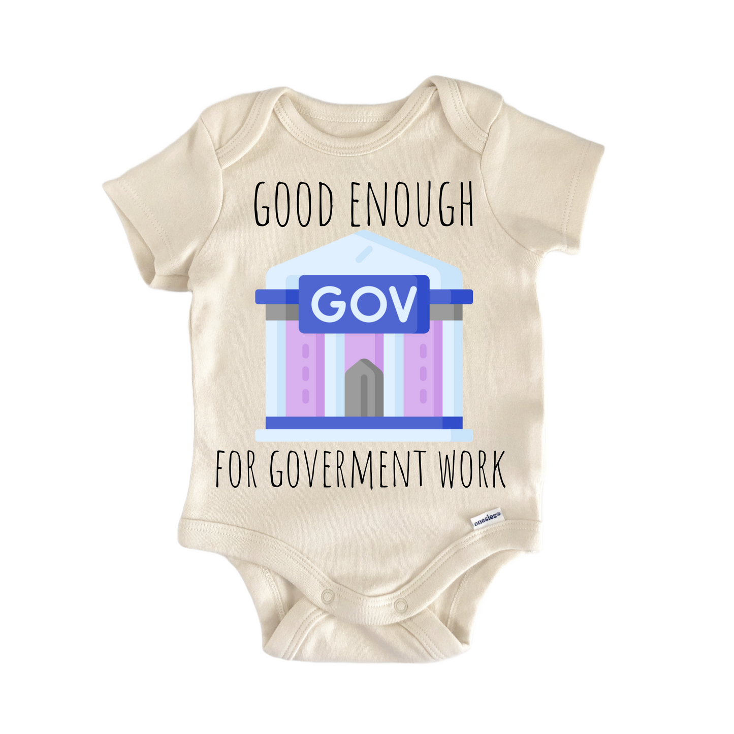 Goverment Public Sector Newborn Baby Onesie® Bodysuit