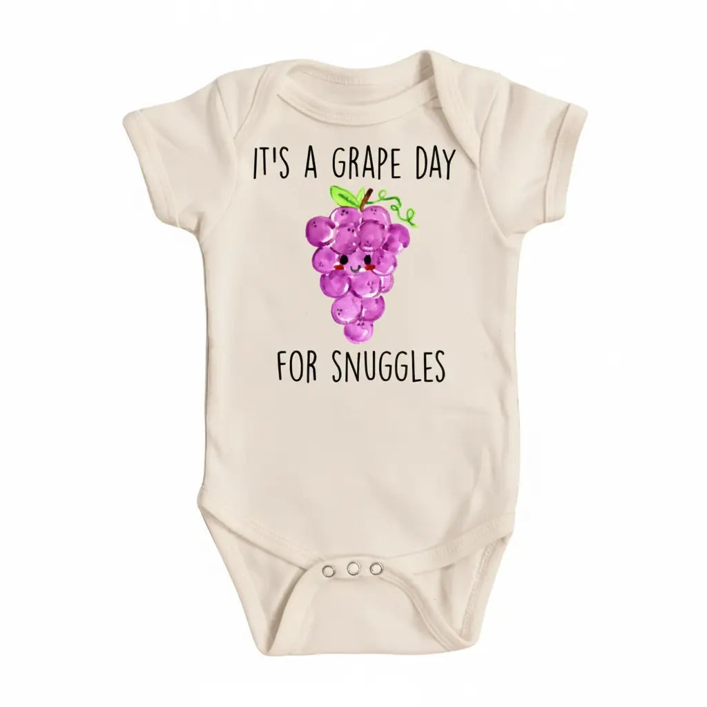 Grape Snuggles Newborn Baby Onesie® Bodysuit GS1
