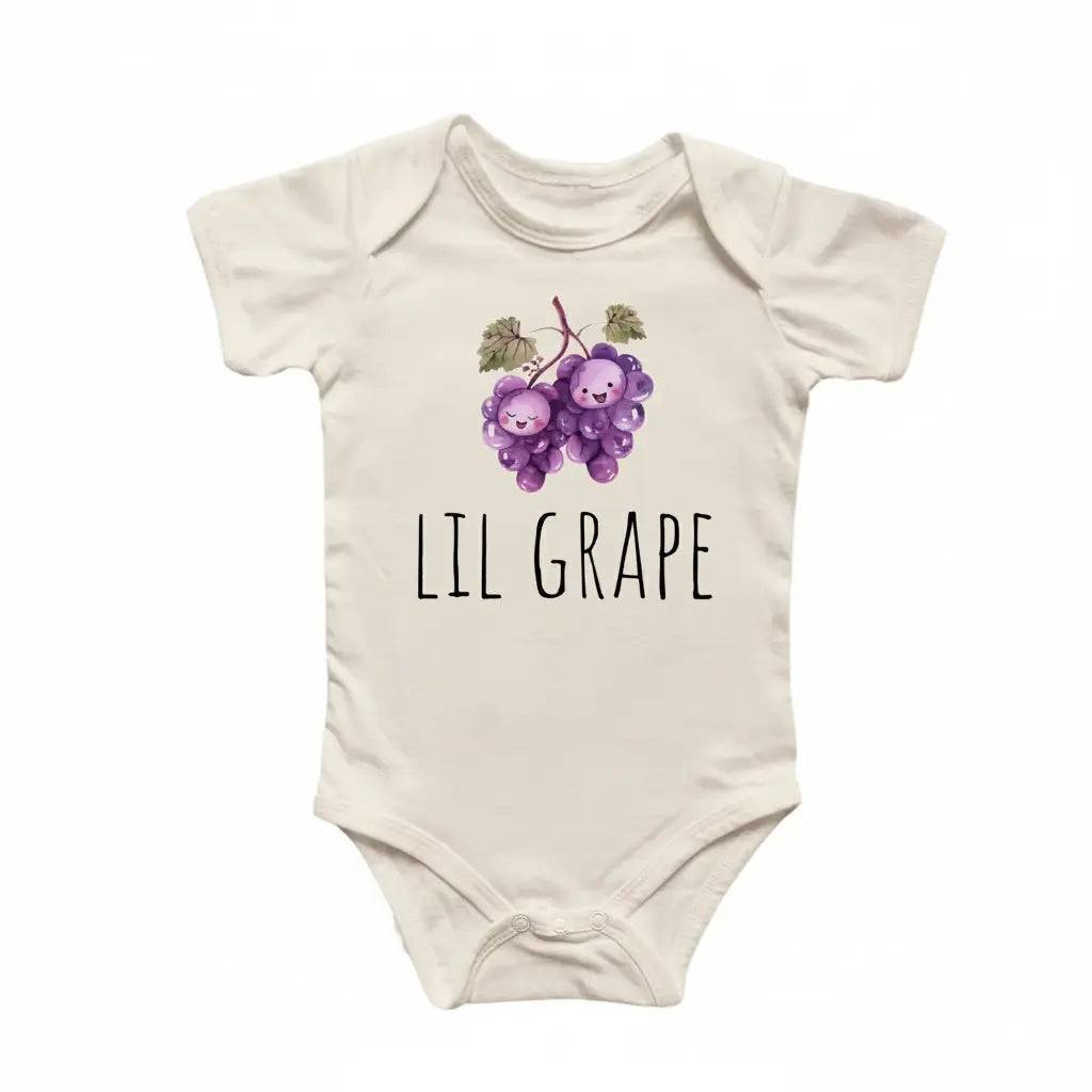 Grape Wine Newborn Baby Onesie® Bodysuit